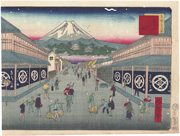 Suruga-chō (No. 30) from the series Thirty-six Views of Tokyo